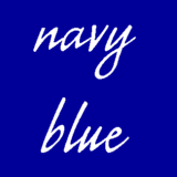 I'm Navy Blue