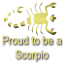 Proud to be a Scorpio