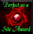 Perfect as a Rose Site Award